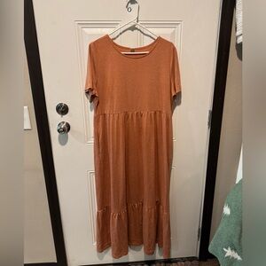Rust Orange Women's Dress
